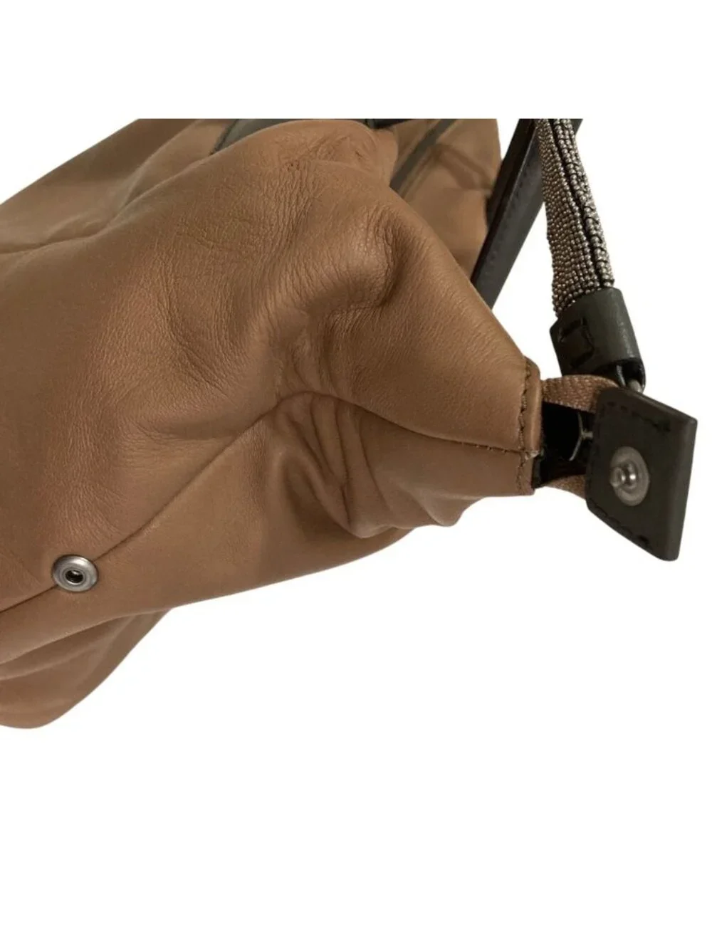Brunello Cucinelli Moni Refasuna Tote Brown